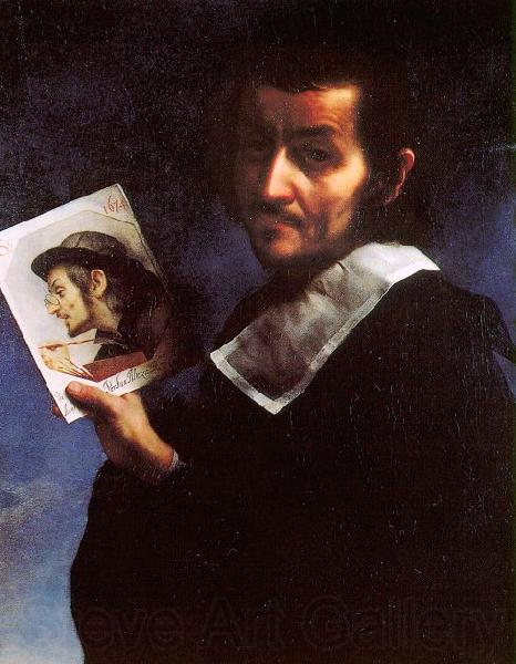 Carlo  Dolci Self Portrait_i Spain oil painting art